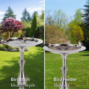 Classic Bird Bath Pedestal