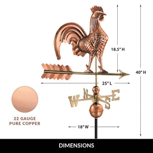 Rooster Weathervane