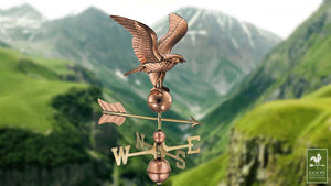 American Eagle Weathervane - Pure Copper