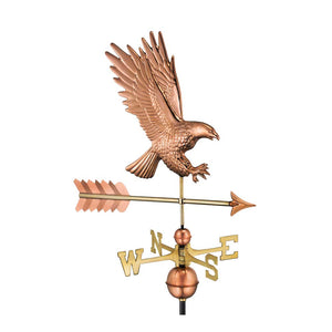 American Bald Eagle Weathervane - Pure Copper