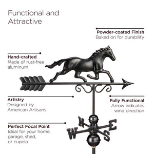 Galloping Horse Weathervane