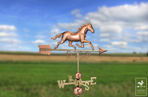 Galloping Horse Weathervane