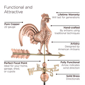 Rooster Weathervane