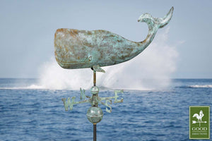 37" Whale Weathervane