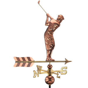 Golfer Weathervane