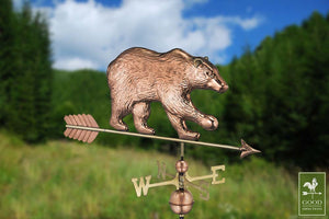 Bear Weathervane with Arrow