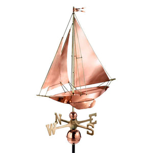 Racing Sloop Weathervane