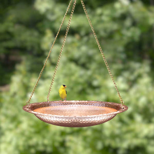 Hanging Pure Copper Bird Bath