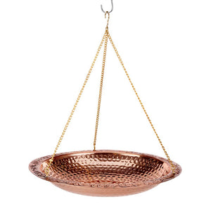 Hanging Pure Copper Bird Bath