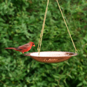 Hanging Pure Copper Bird Bath