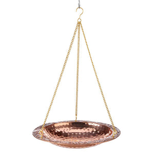 Hanging Pure Copper Bird Bath