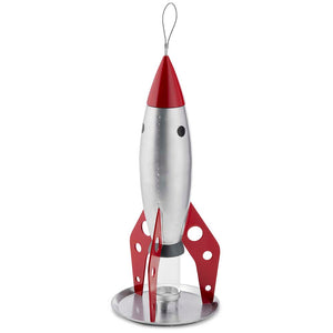 Rocketship Bird Feeder