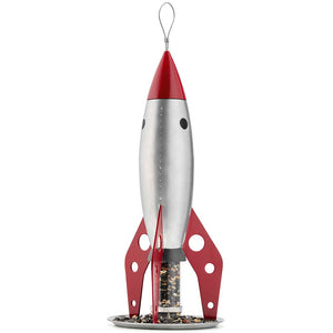 Rocketship Bird Feeder