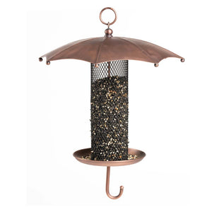 Rainy Day Umbrella-Inspired Bird Feeder, Durable Mesh