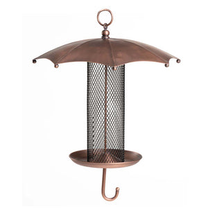 Rainy Day Umbrella-Inspired Bird Feeder, Durable Mesh