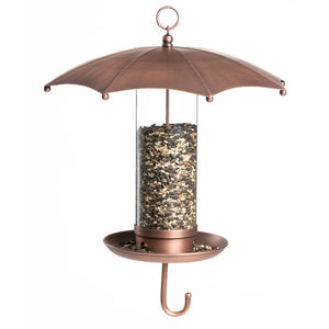 Rainy Day Umbrella-Inspired Bird Feeder