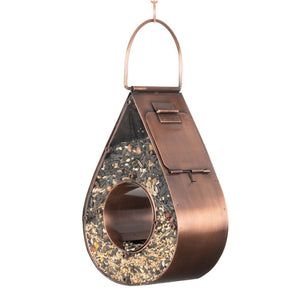 Rain Drop Fly-Thru Bird Feeder