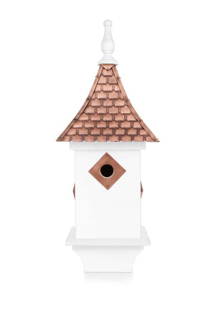 Villa Bird House - Copper Shingled Roof