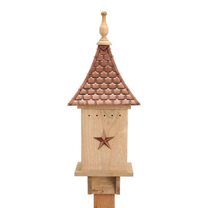 Villa Bird House - Copper Shingled Roof