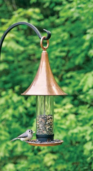 Castella Turret-Inspired Pure Copper Bird Feeder