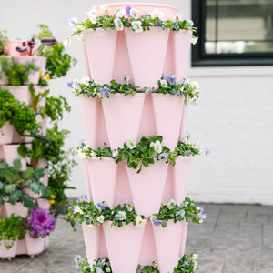 5 Tier GreenStalk Original Vertical Planter | Cherry Blossom (Basic Texture)