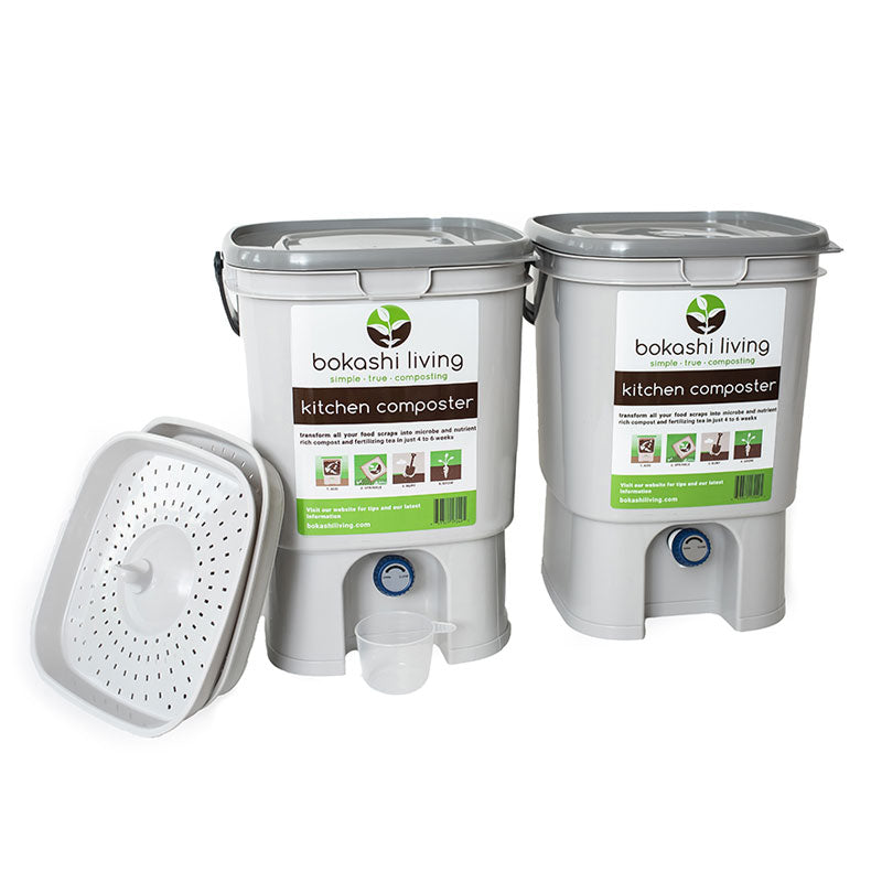 Duo / BOKA-Compost Bokashi 15L x2 Bokashi Boka-compost