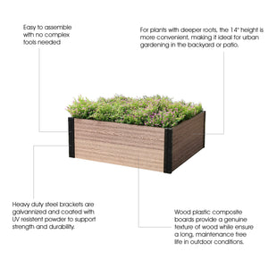 Deep Root Raised Garden Bed Description