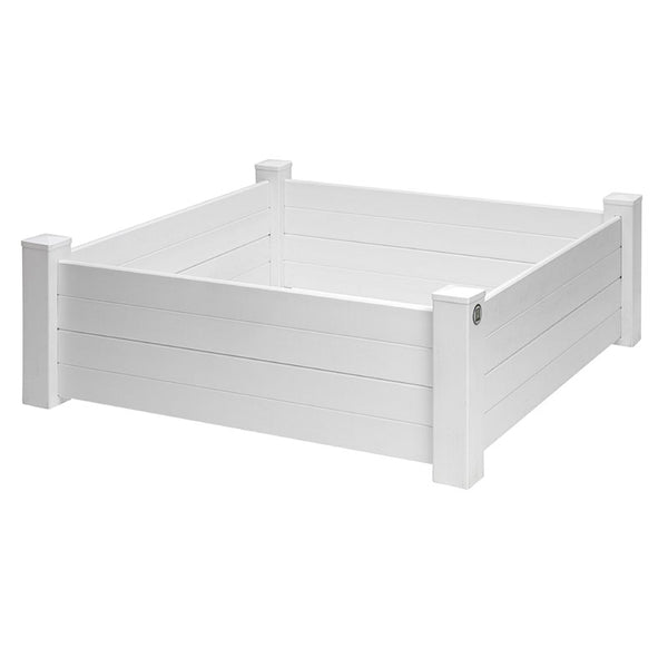 Garden Wizard Classic White Raised Bed Garden | PVC Garden Bed – Free ...