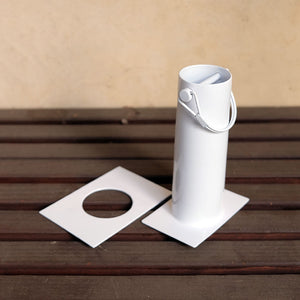 white long installation kit showing additional sleeve